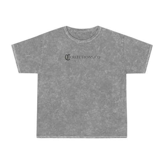 Collections Mineral washed Magazine Cut-Out Shirt